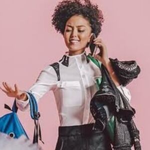 Byron Lars Sz 2 Military Style Button Down Semi Sheer Blouse excellent